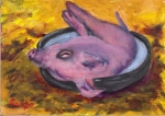 Piglet Bath Nap